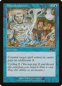 Miscalculation [Urza's Legacy], MTG Single - Gamers Grove