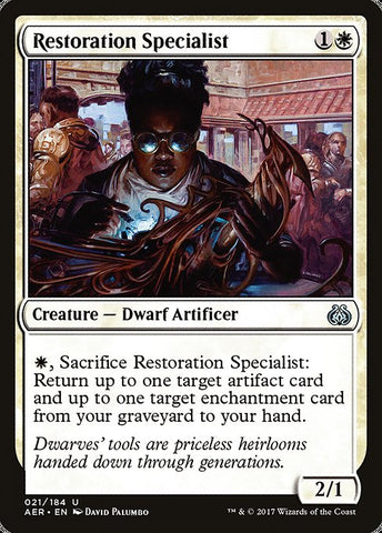 Restoration Specialist [Aether Revolt]