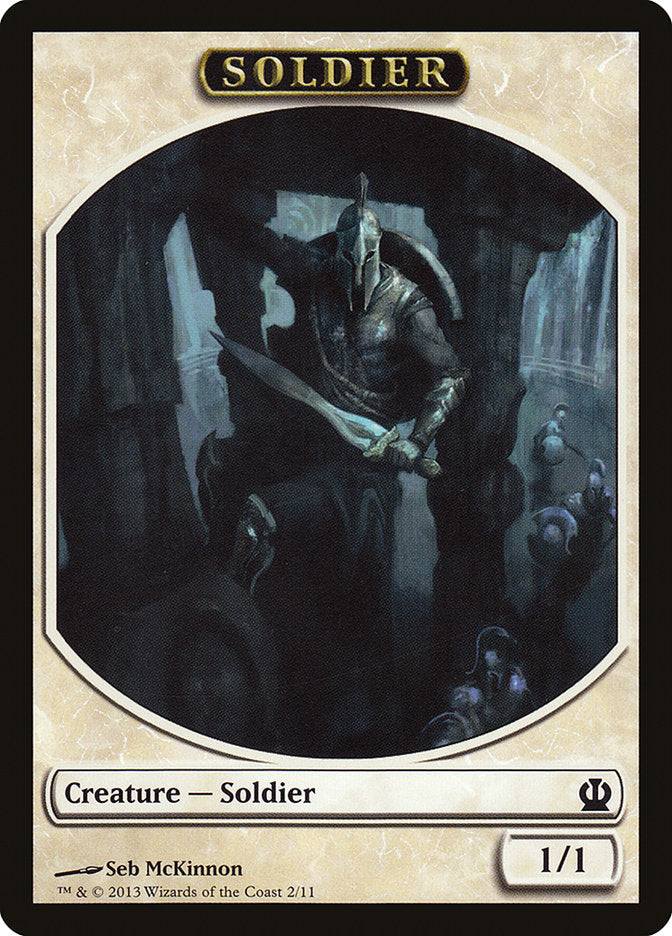 Soldier (2/11) [Theros Tokens], MTG Single - Gamers Grove