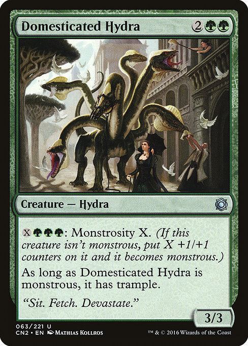 Domesticated Hydra [Conspiracy: Take the Crown], MTG Single - Gamers Grove