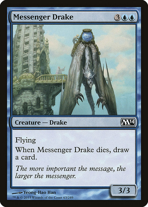 Messenger Drake [Magic 2014], MTG Single - Gamers Grove