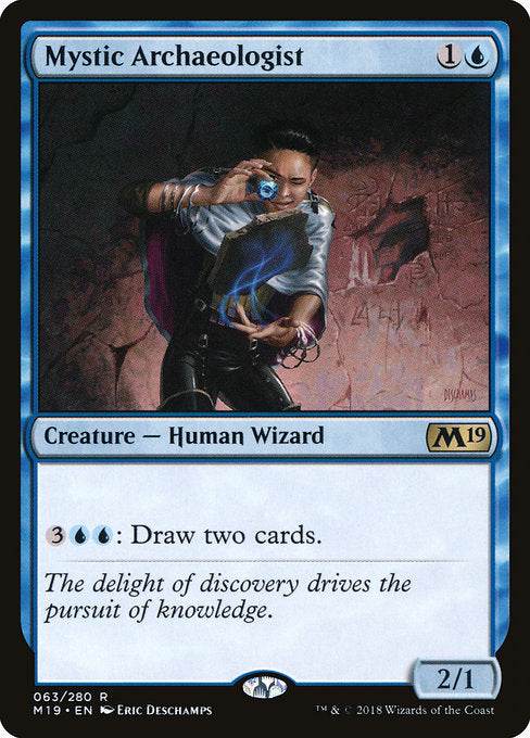 Mystic Archaeologist [Core Set 2019], MTG Single - Gamers Grove