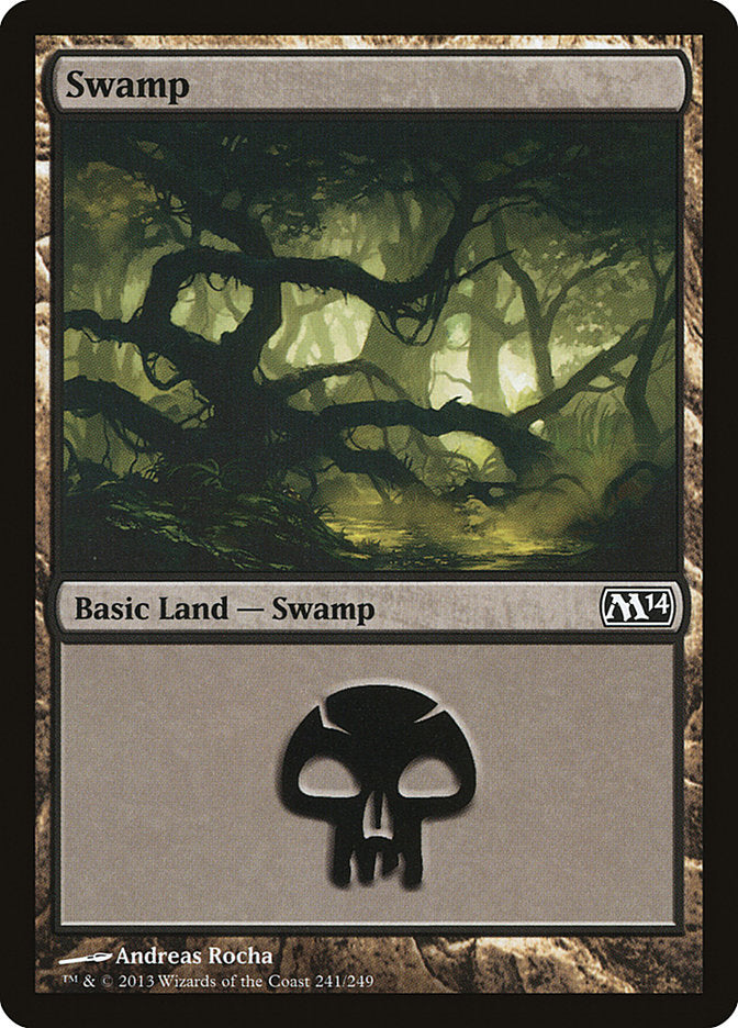 Swamp (241) [Magic 2014], MTG Single - Gamers Grove