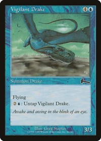 Vigilant Drake [Urza's Legacy], MTG Single - Gamers Grove