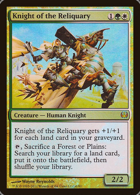 Knight of the Reliquary [Duel Decks: Knights vs. Dragons]