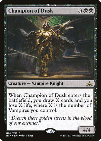 Champion of Dusk [Rivals of Ixalan]