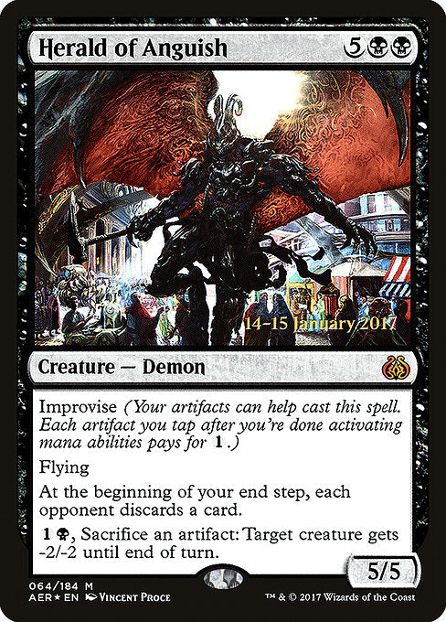 Herald of Anguish [Aether Revolt Promos]
