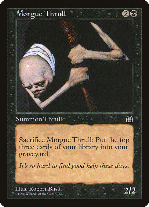 Morgue Thrull [Stronghold], MTG Single - Gamers Grove