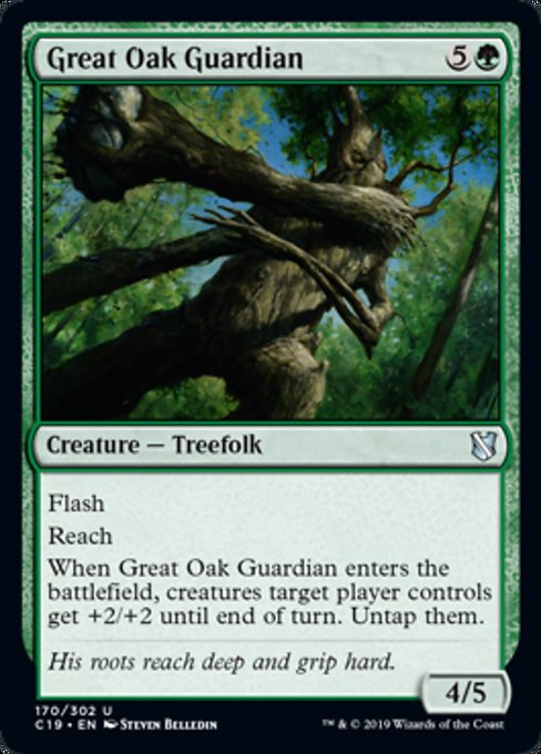 Great Oak Guardian [Commander 2019]
