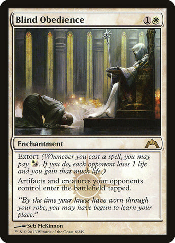 Blind Obedience [Gatecrash], MTG Single - Gamers Grove