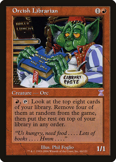 Orcish Librarian [Time Spiral Timeshifted], MTG Single - Gamers Grove