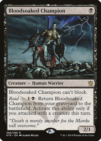 Bloodsoaked Champion [Khans of Tarkir], MTG Single - Gamers Grove