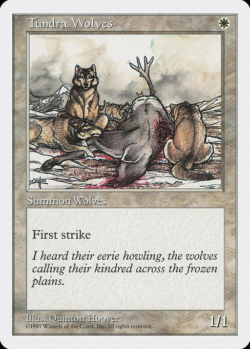 Tundra Wolves [Fifth Edition], MTG Single - Gamers Grove