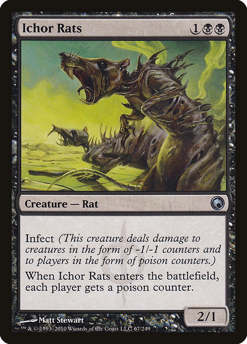 Ichor Rats [Scars of Mirrodin], MTG Single - Gamers Grove