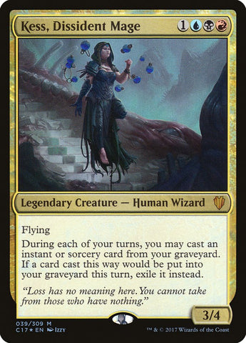 Kess, Dissident Mage [Commander 2017], MTG Single - Gamers Grove