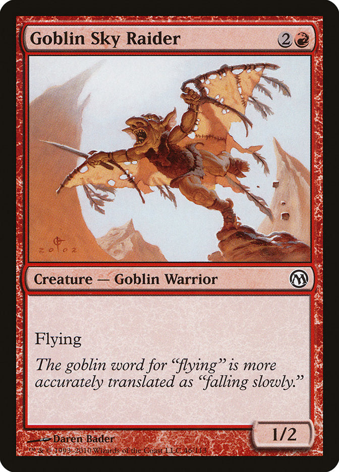 Goblin Sky Raider [Duels of the Planeswalkers], MTG Single - Gamers Grove