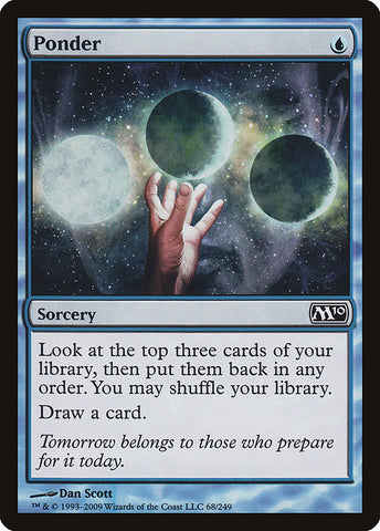 Ponder [Magic 2010], MTG Single - Gamers Grove