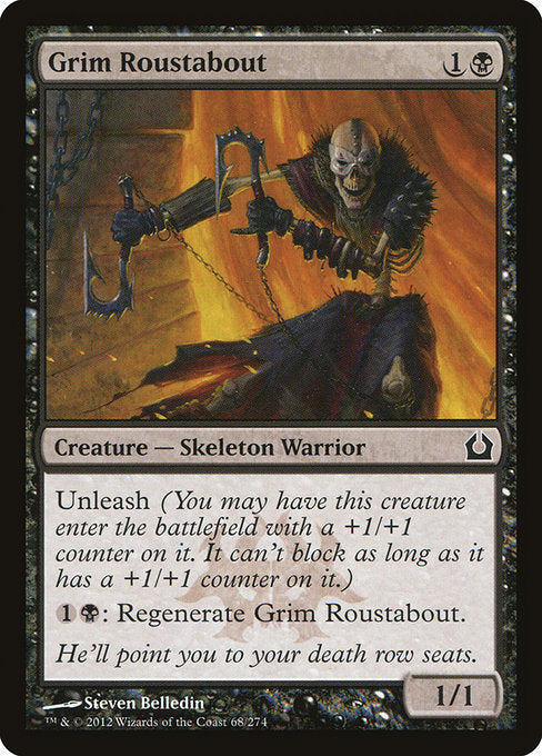 Grim Roustabout [Return to Ravnica], MTG Single - Gamers Grove