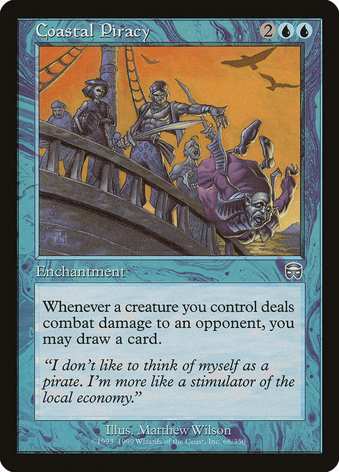 Coastal Piracy [Mercadian Masques], MTG Single - Gamers Grove