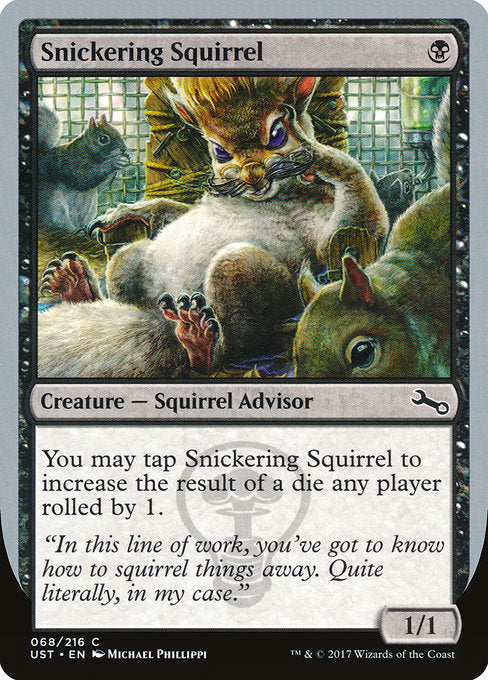 Snickering Squirrel [Unstable], MTG Single - Gamers Grove