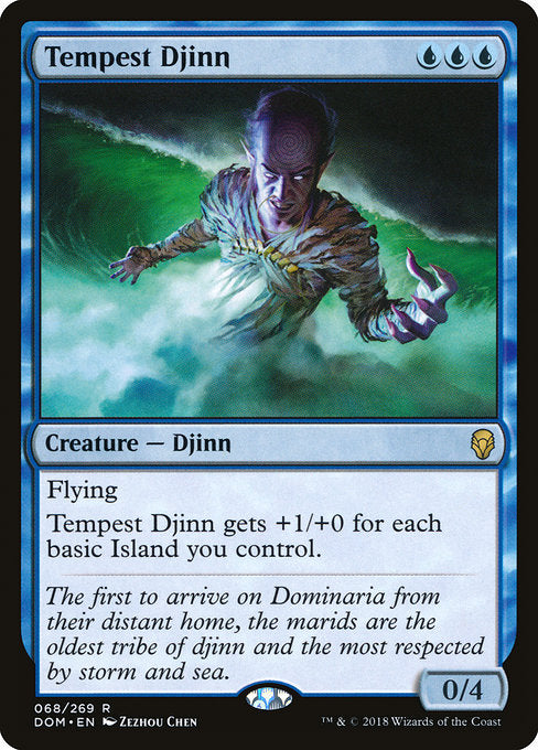 Tempest Djinn [Dominaria], MTG Single - Gamers Grove