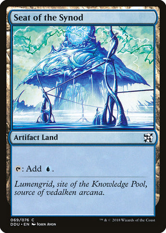 Seat of the Synod [Duel Decks: Elves vs. Inventors], MTG Single - Gamers Grove