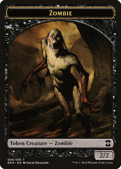 Zombie [Eternal Masters Tokens], MTG Single - Gamers Grove