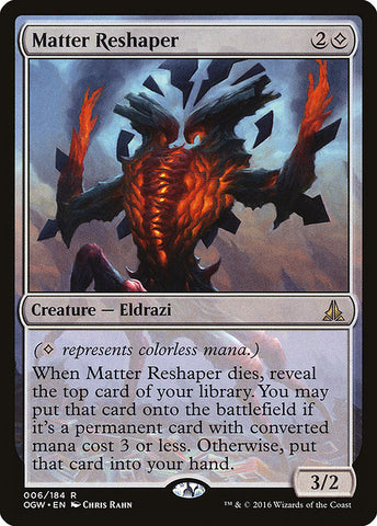 Matter Reshaper [Oath of the Gatewatch], MTG Single - Gamers Grove