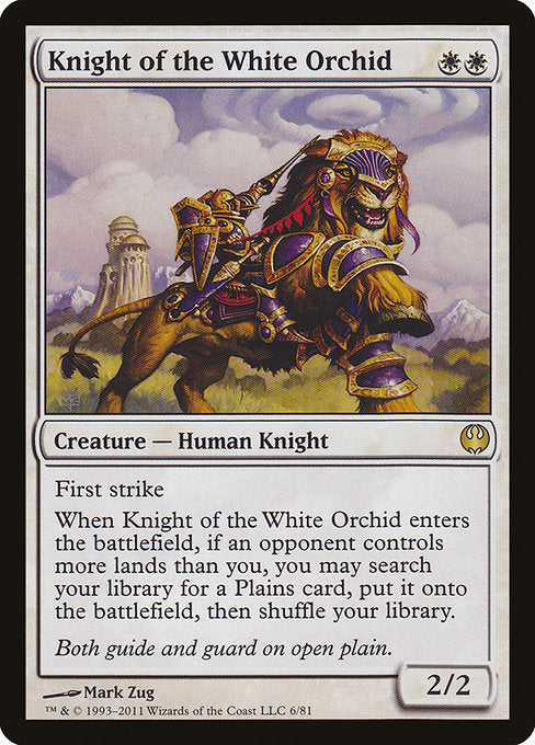 Knight of the White Orchid [Duel Decks: Knights vs. Dragons], MTG Single - Gamers Grove