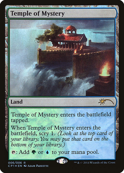 Temple of Mystery [Magic 2015 Clash Pack], MTG Single - Gamers Grove