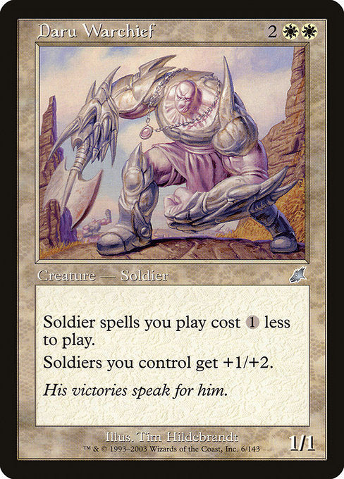 Daru Warchief [Scourge], MTG Single - Gamers Grove