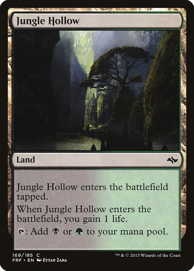 Jungle Hollow [Fate Reforged], MTG Single - Gamers Grove