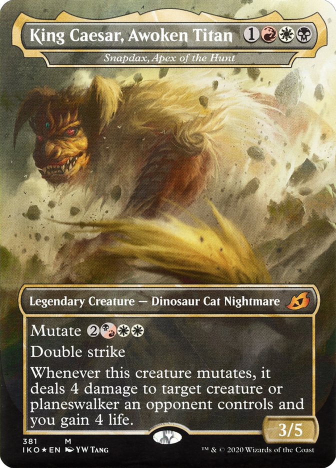 Snapdax, Apex of the Hunt - King Caesar, Awoken Titan (Godzilla Series Snapdax, Apex of the Hunt - King Caesar, Awoken Titan (Godzilla Series