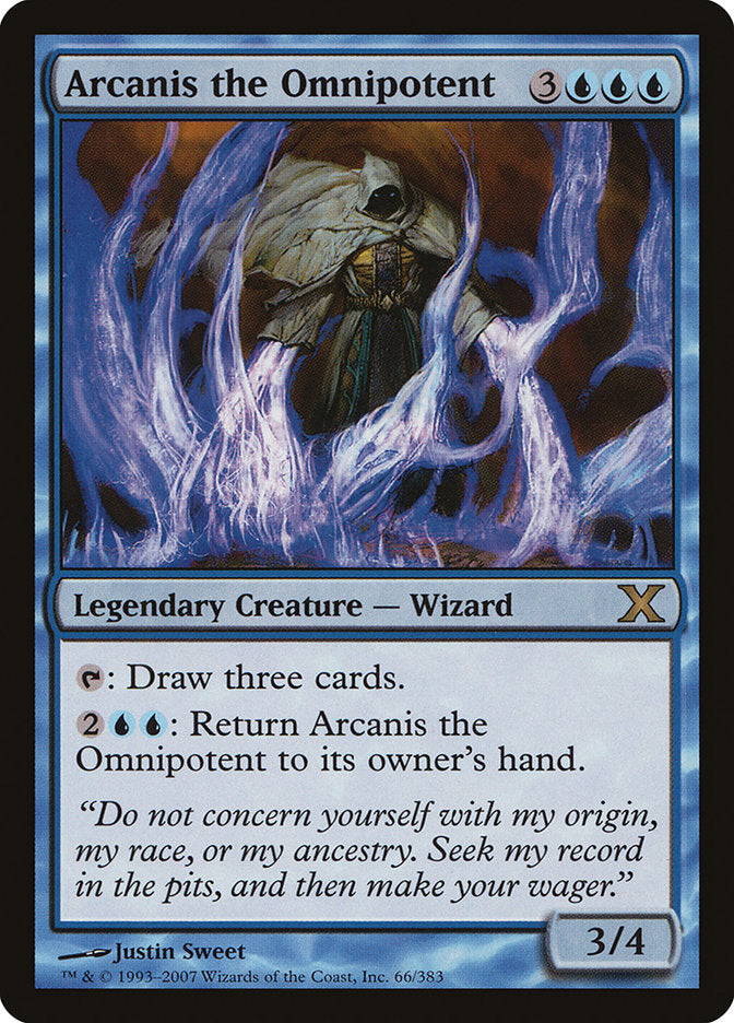 Arcanis the Omnipotent [Tenth Edition], MTG Single - Gamers Grove