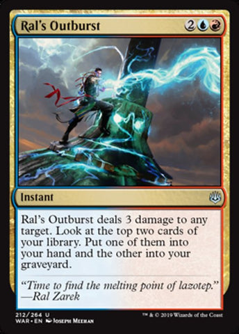Ral's Outburst [War of the Spark]