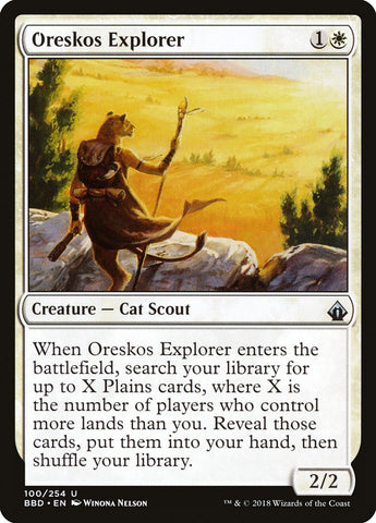 Oreskos Explorer [Battlebond], MTG Single - Gamers Grove