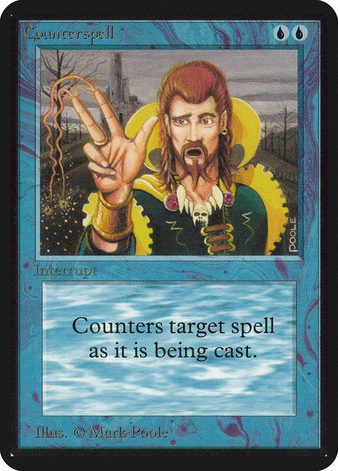 Counterspell [Limited Edition Alpha], MTG Single - Gamers Grove