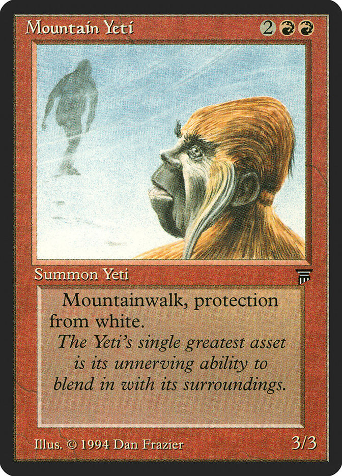 Mountain Yeti [Legends], MTG Single - Gamers Grove