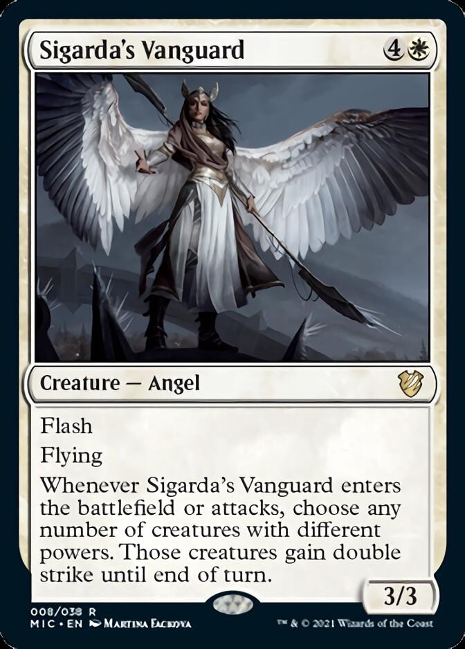 Sigarda's Vanguard [Innistrad: Midnight Hunt Commander]