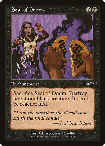 Seal of Doom [Nemesis], MTG Single - Gamers Grove