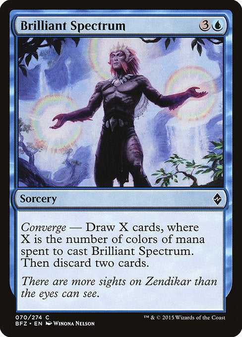 Brilliant Spectrum [Battle for Zendikar], MTG Single - Gamers Grove