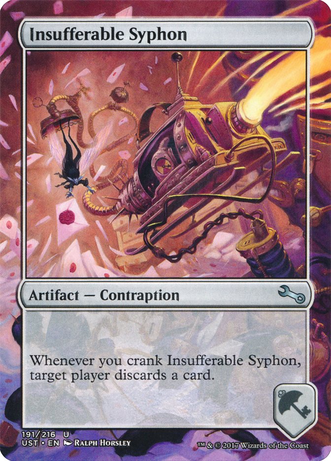 Insufferable Syphon [Unstable], MTG Single - Gamers Grove