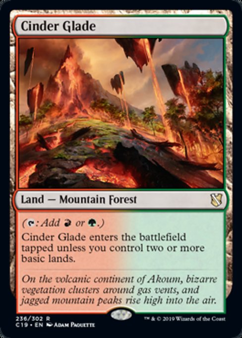 Cinder Glade [Commander 2019]