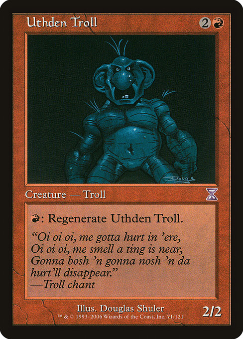 Uthden Troll [Time Spiral Timeshifted], MTG Single - Gamers Grove