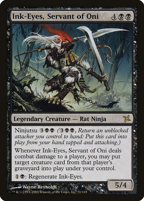 Ink-Eyes, Servant of Oni [Betrayers of Kamigawa], MTG Single - Gamers Grove