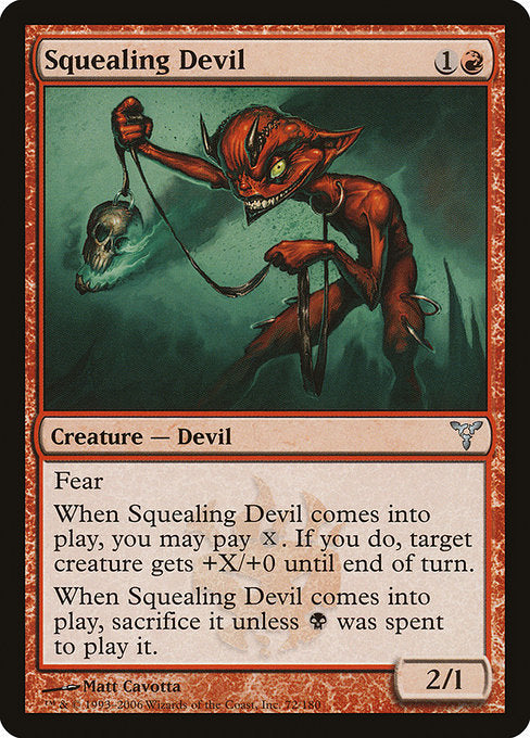 Squealing Devil [Dissension], MTG Single - Gamers Grove