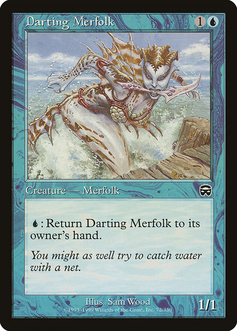Darting Merfolk [Mercadian Masques], MTG Single - Gamers Grove