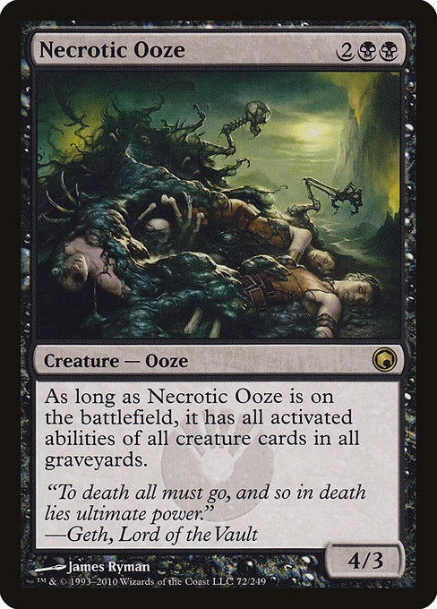 Necrotic Ooze [Scars of Mirrodin]