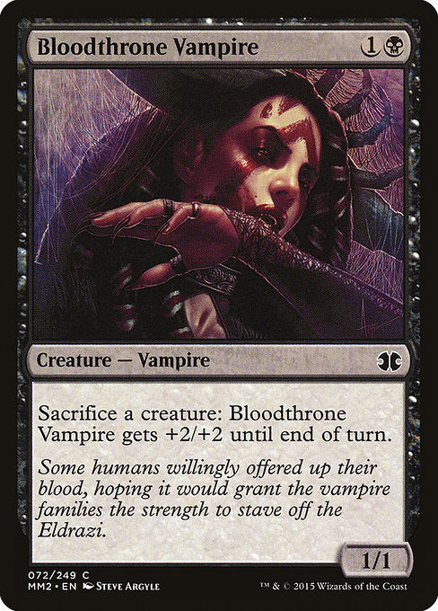 Bloodthrone Vampire [Modern Masters 2015], MTG Single - Gamers Grove