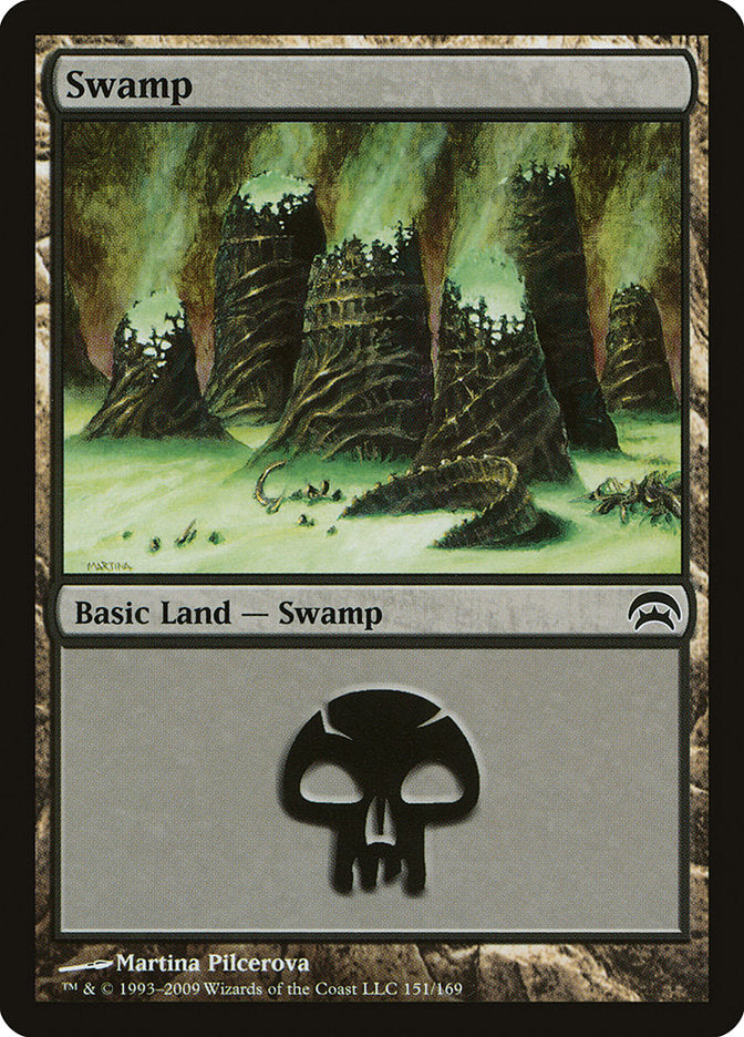 Swamp (151) [Planechase], MTG Single - Gamers Grove